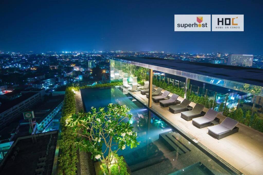 Cozy Luxury Condo @ The Astra Chiang Mai Exterior foto